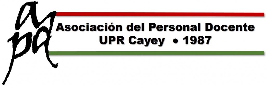 Logo representativo de la Asociación del Personal Docente UPR Cayey