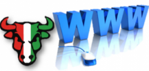 Imagen representativa de la mascota de la UPR Cayey y el web (Toro seguido de las letras WWW)