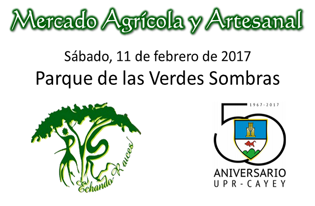 MAA Feb 2017 Imagen Promoción al Mercado Agrícola y Artesanal UPR Cayey