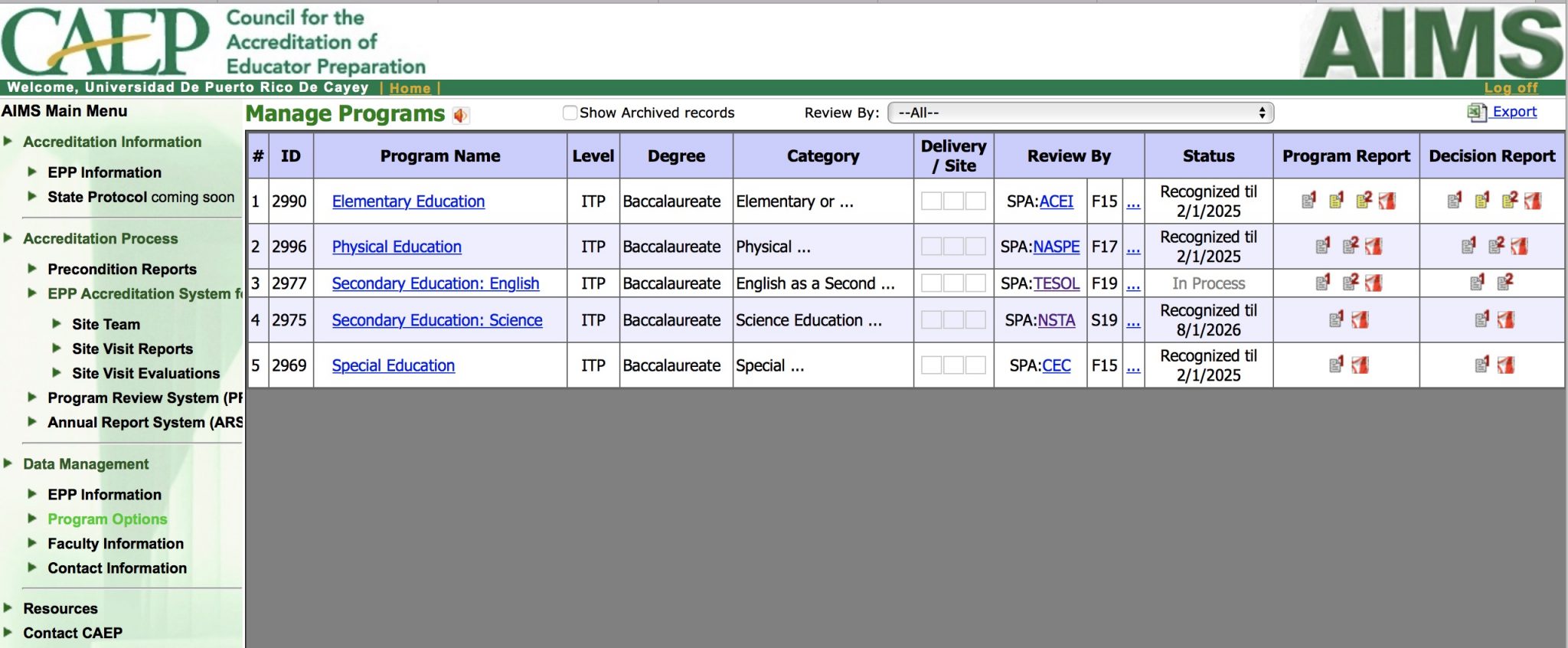 Imagen representativa de la Acreditación SPAs