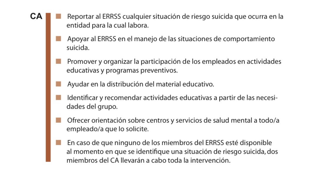 Imagen de las ERRSS-Responsabilidades