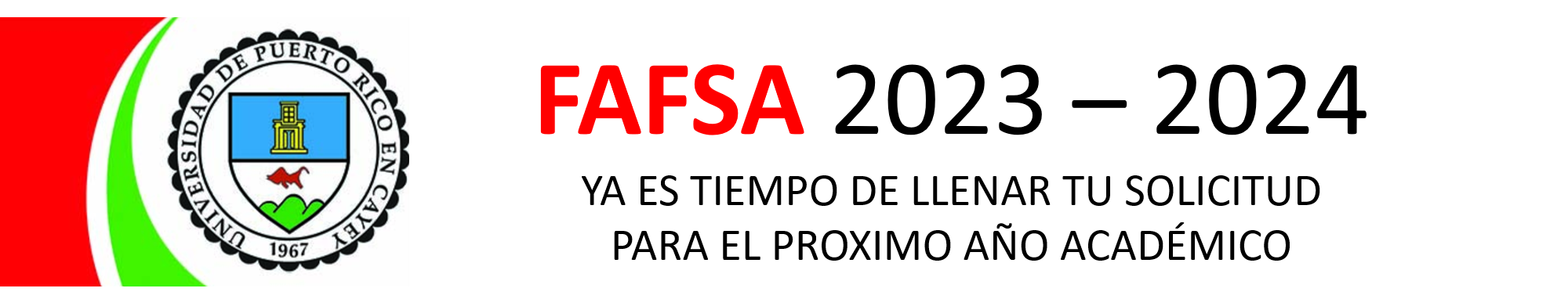 Imagen Banner FAFSA