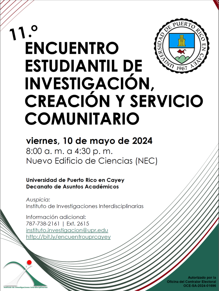 Imagen Promoción 11vo Encuentro Estudiantil de Investigación