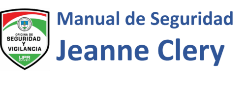 Imagen Manual de Seguridad Jeanne Clery