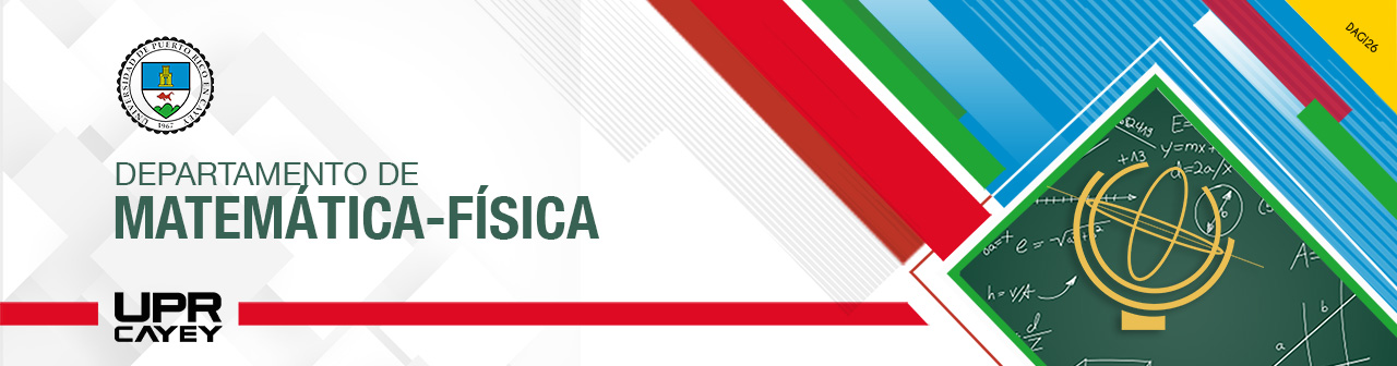 Imagen de banner para el departamento de Matemática