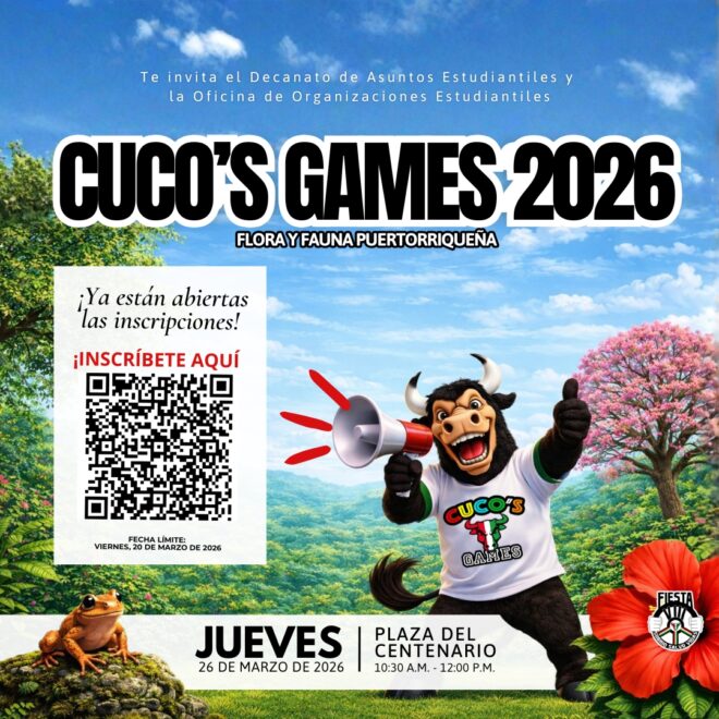 Imagen promoción CUCO Games 2026