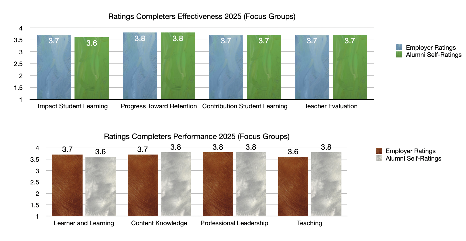 Ratings Completers Performance 2025 (Focus Groups) with numbers(final)