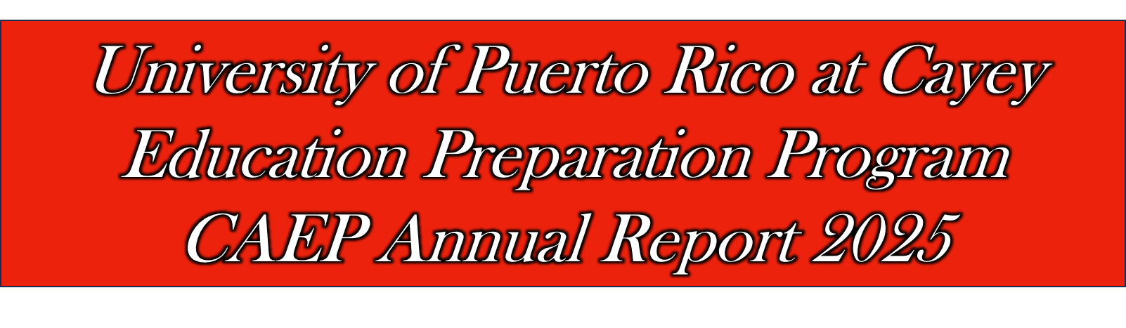 Banner CAEP Annual Report 2025