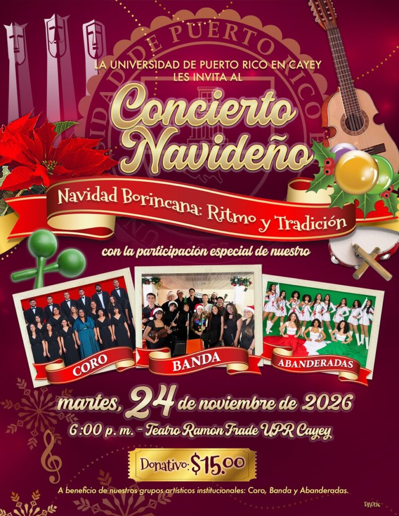 Promoción Concierto de Navidad